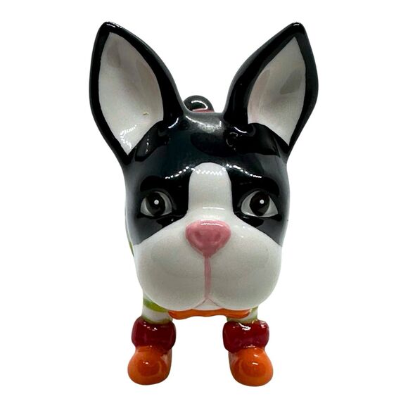 Patience Brewster Krinkles Chihuahua & Boston Terrier Salt & Pepper Shakers - Picture 7 of 14